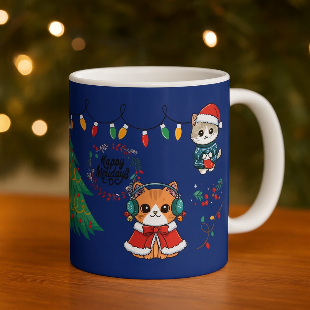 Christmas Pets Mug