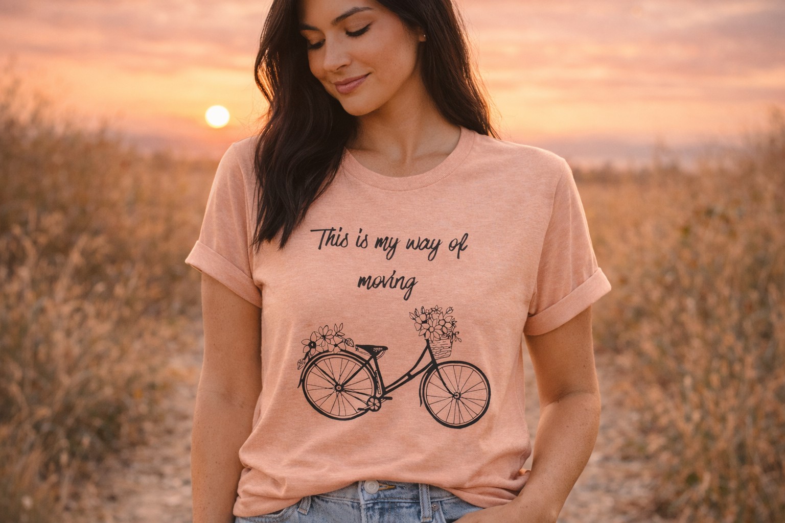 Slow Living Bicycle Tee